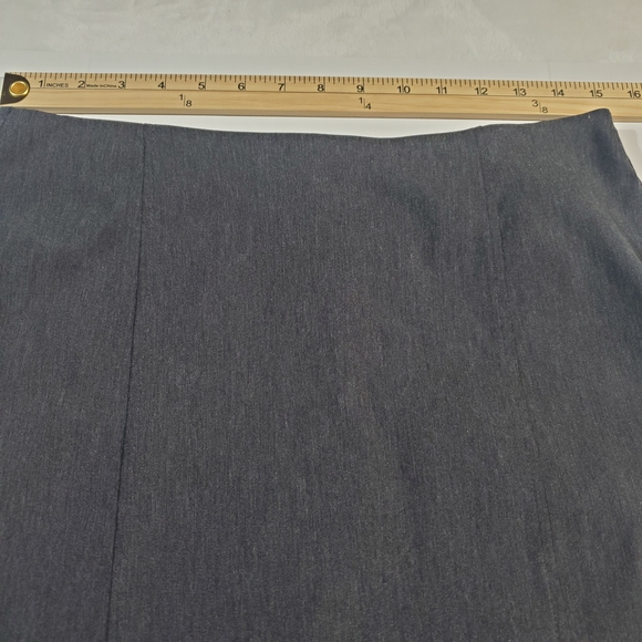 Fashion Bug Charcoal Pencil Skirt - Picture 3 of 4